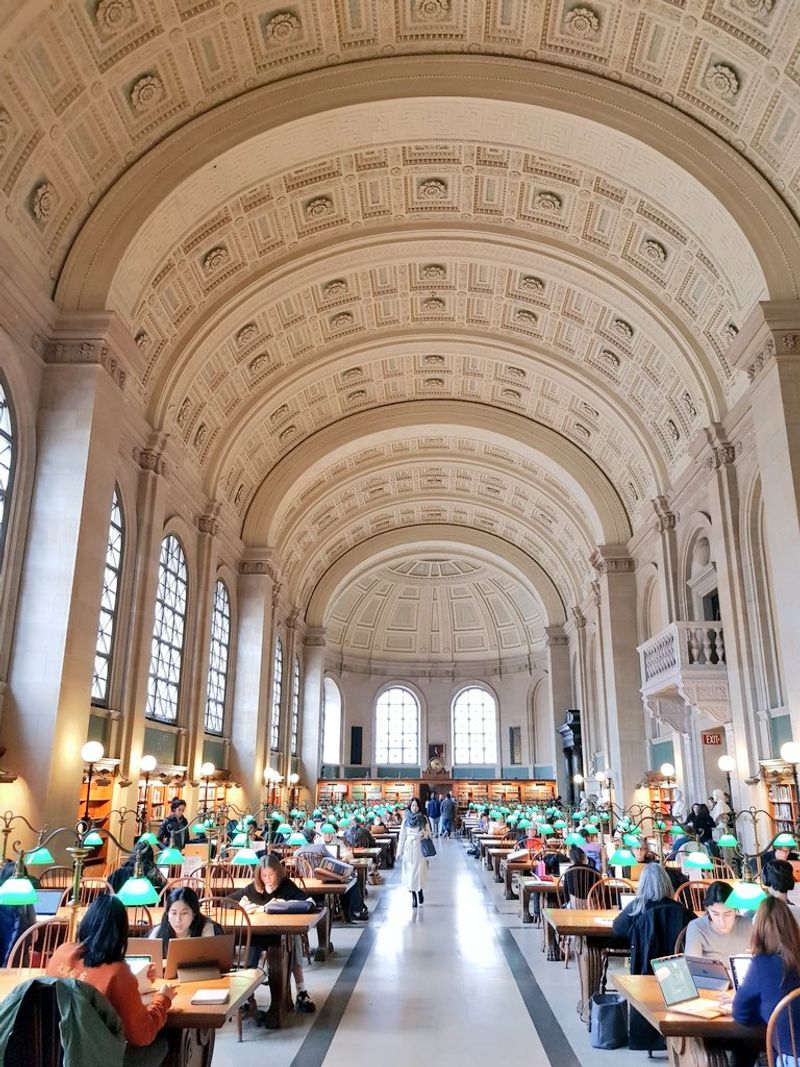 Boston Public Library Central Library, Boston, Massachusetts Boston Public Library Central Library, Boston, Massachusetts
