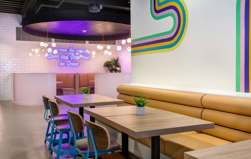 Bright Interiors and a Campus Energy That Works Bright Interiors and a Campus Energy That Works