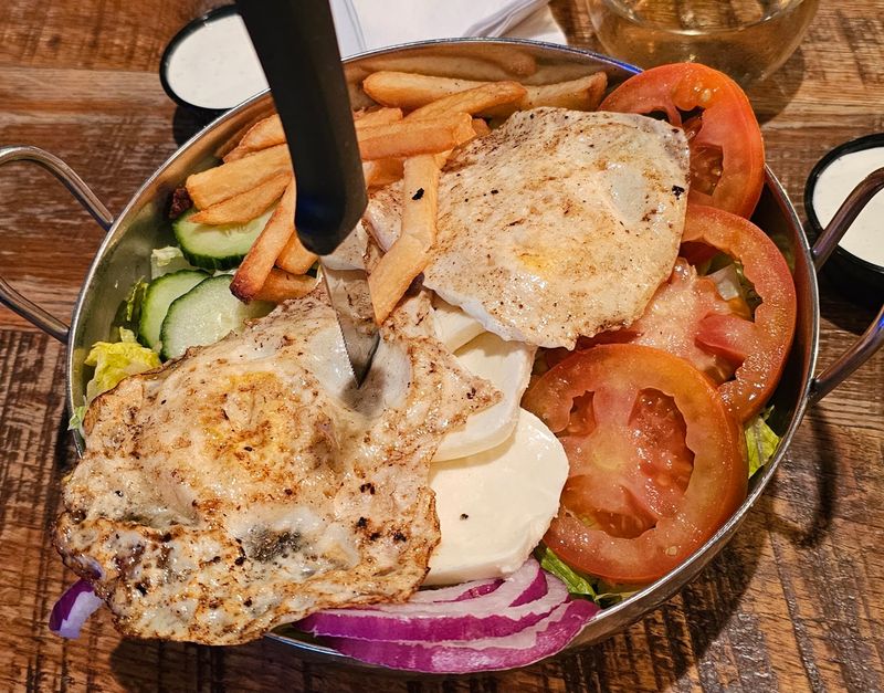 Burgers, Flatbreads, and the Pittsburgh Steak Salad Burgers, Flatbreads, and the Pittsburgh Steak Salad