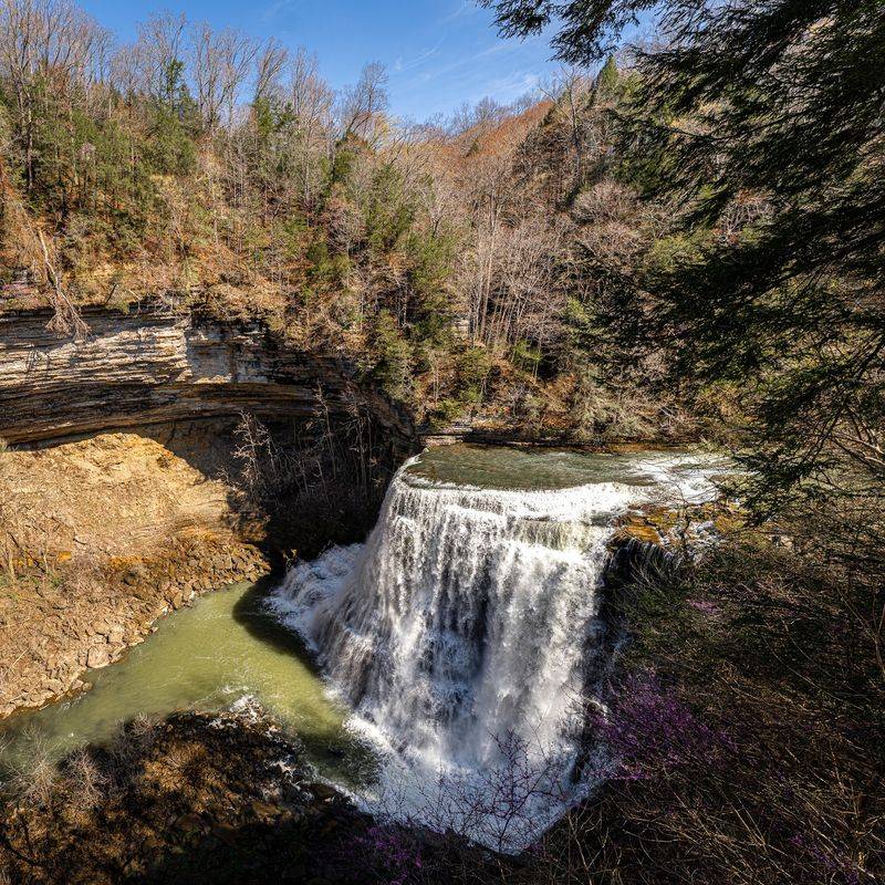 Burgess Falls and Its Roaring Cascades Burgess Falls and Its Roaring Cascades