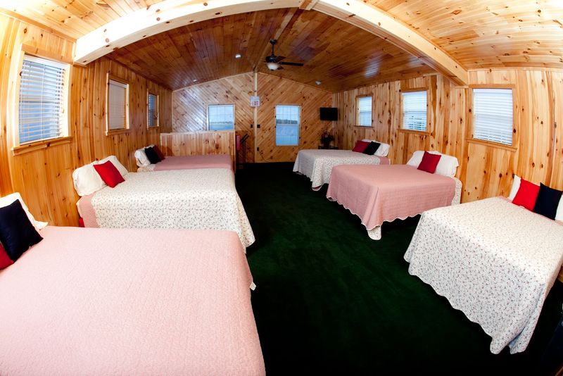 Cabin Styles and Sleeping Arrangements Across the Property Cabin Styles and Sleeping Arrangements Across the Property