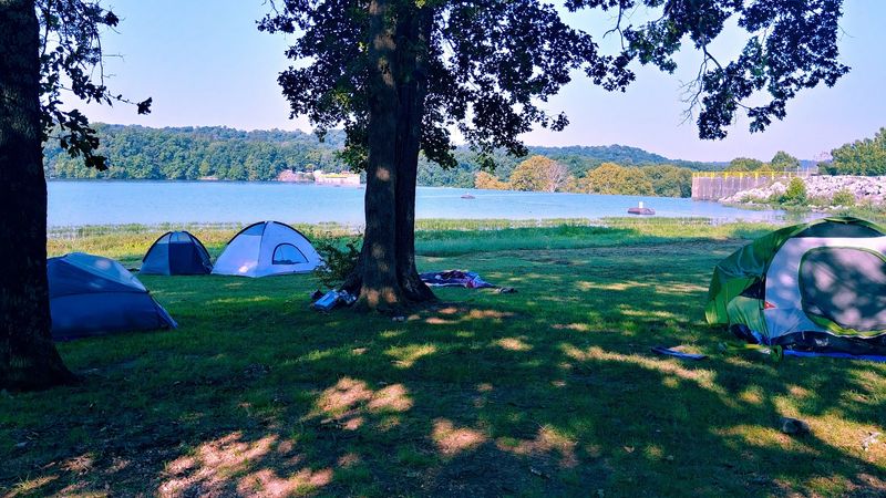 Camping Along the Shore Camping Along the Shore