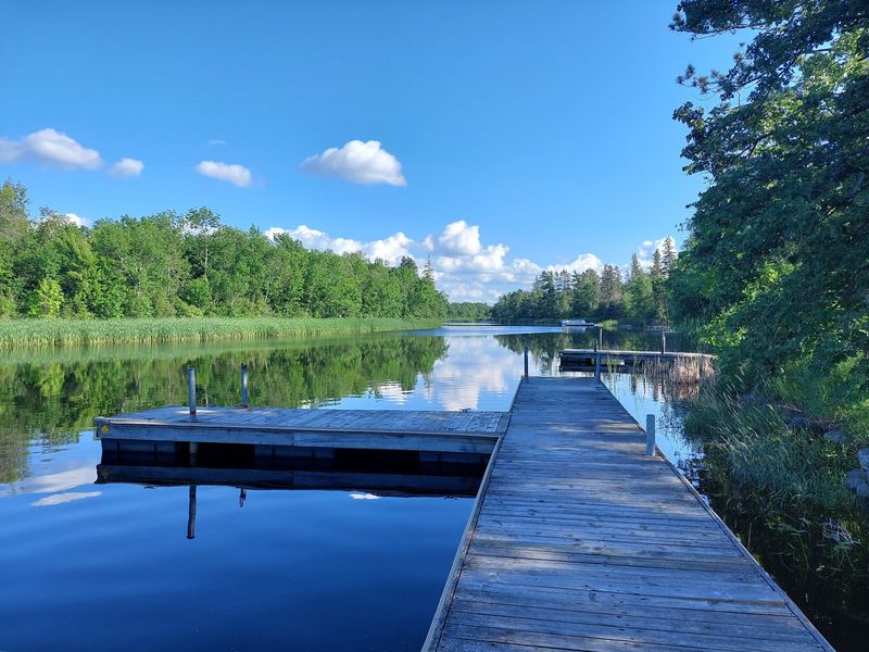 Camping Along the Tamarac River
