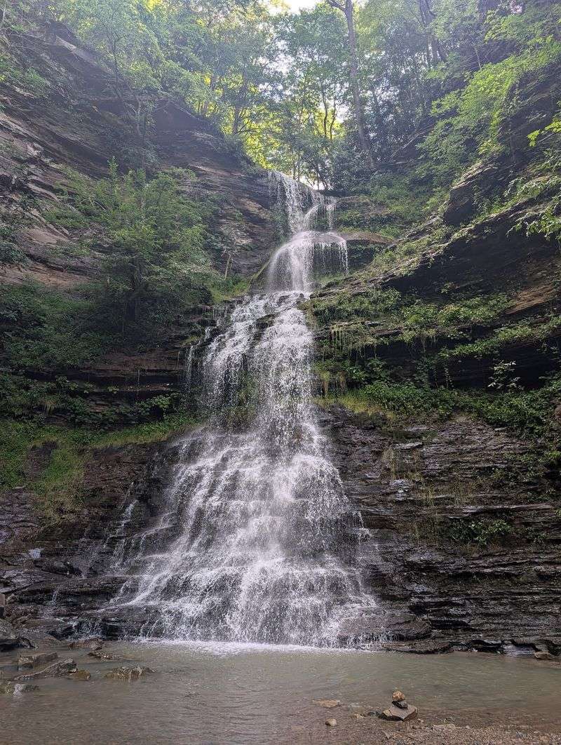 Cathedral Falls, Gauley Bridge, West Virginia Cathedral Falls, Gauley Bridge, West Virginia