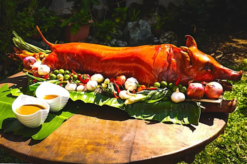 Cebu gives the lechon story its celebratory charge Cebu gives the lechon story its celebratory charge