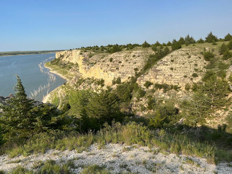 Cedar Bluff Reservoir, Ellis, Kansas Cedar Bluff Reservoir, Ellis, Kansas