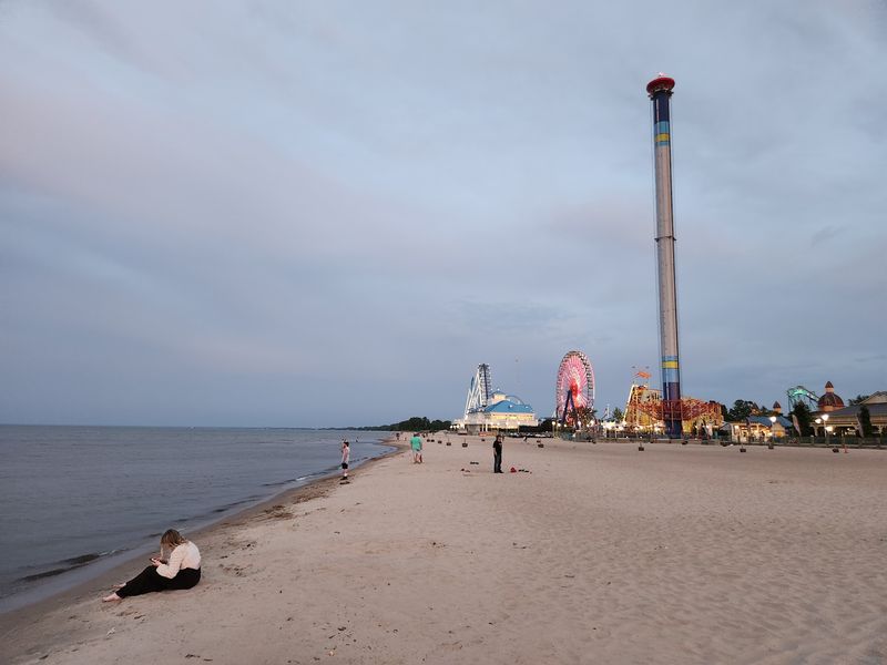 Cedar Point Beach, Sandusky Cedar Point Beach, Sandusky