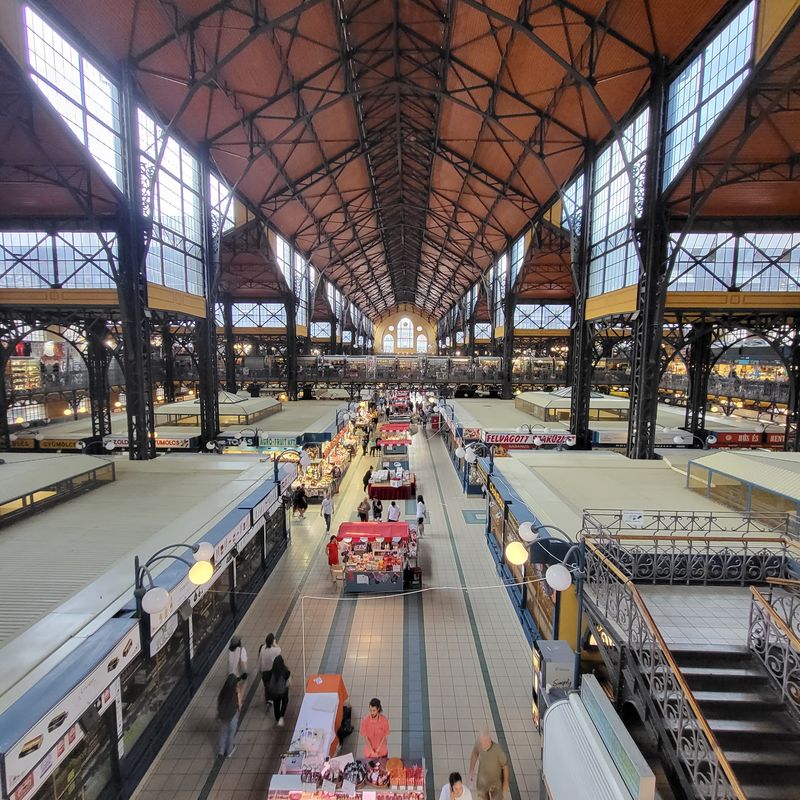 Central Market Hall of Budapest, Budapest, Hungary Central Market Hall of Budapest, Budapest, Hungary