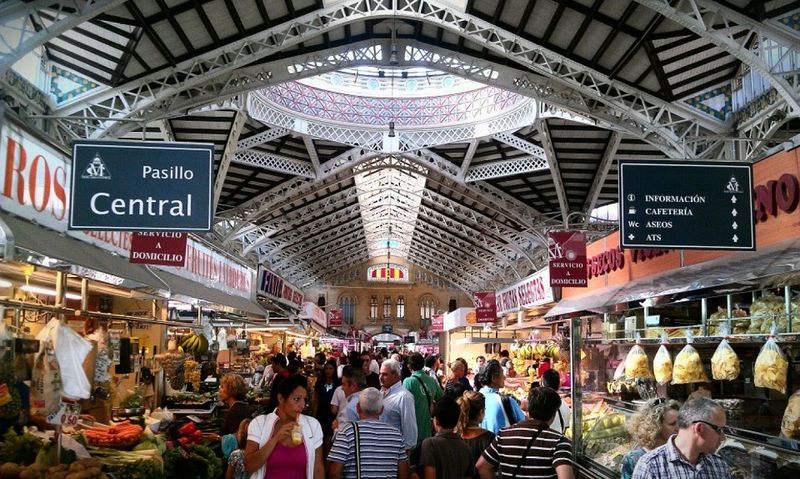 Central Market of Valencia, Valencia, Spain Central Market of Valencia, Valencia, Spain