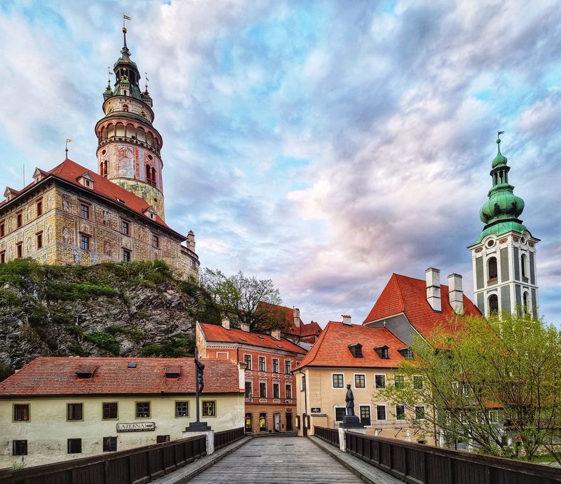 Cesky Krumlov Castle and Baroque Theatre, Czechia Cesky Krumlov Castle and Baroque Theatre, Czechia