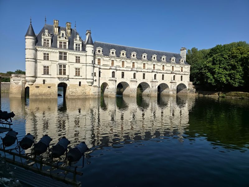 Chateau de Chenonceau in the Loire Valley Chateau de Chenonceau in the Loire Valley