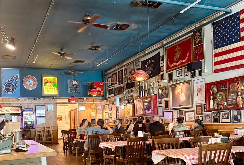 Checkered Tablecloths and Wall-to-Wall Memorabilia