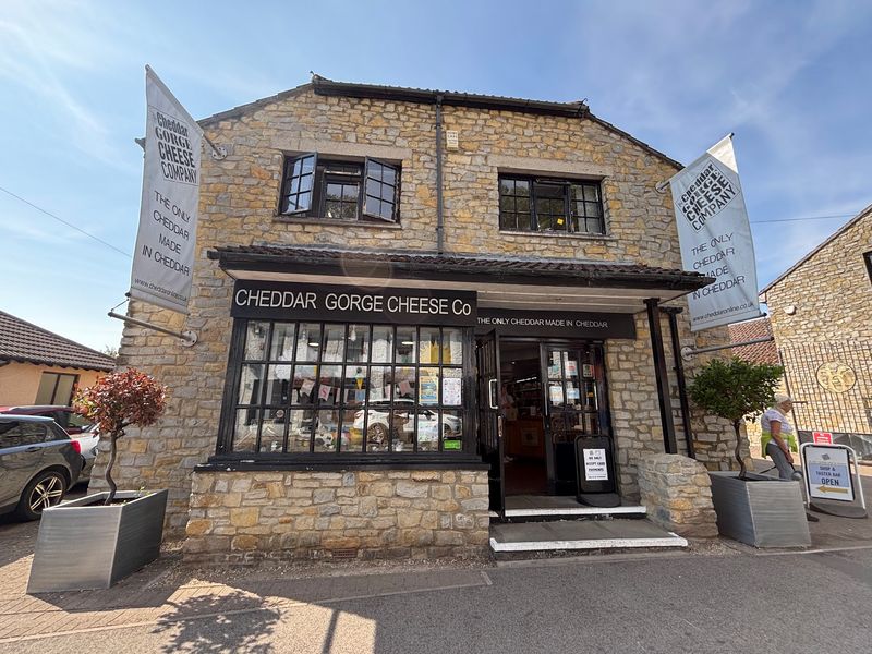 Cheddar Gorge Cheese Company, Cheddar, England Cheddar Gorge Cheese Company, Cheddar, England