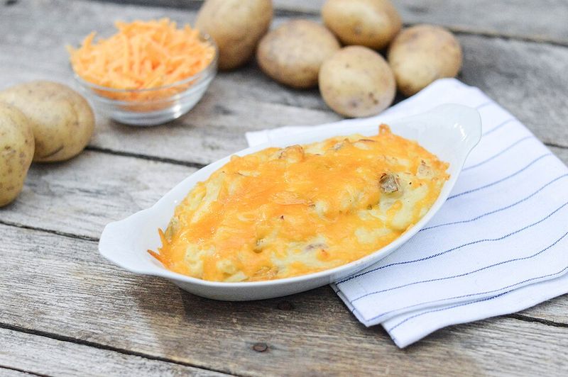 Cheesy Mashed Potatoes Cheesy Mashed Potatoes