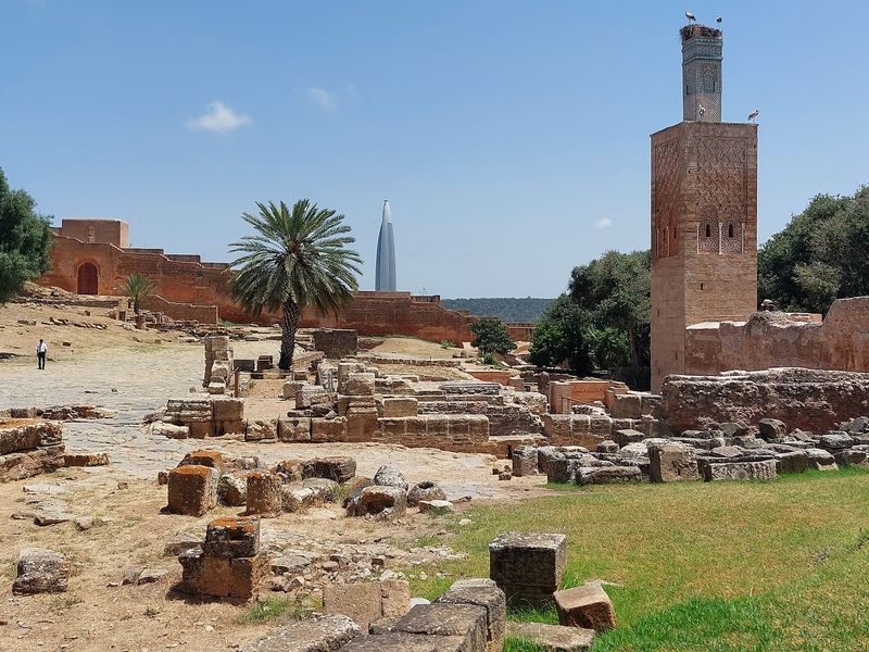Chellah Castle, Rabat, Morocco