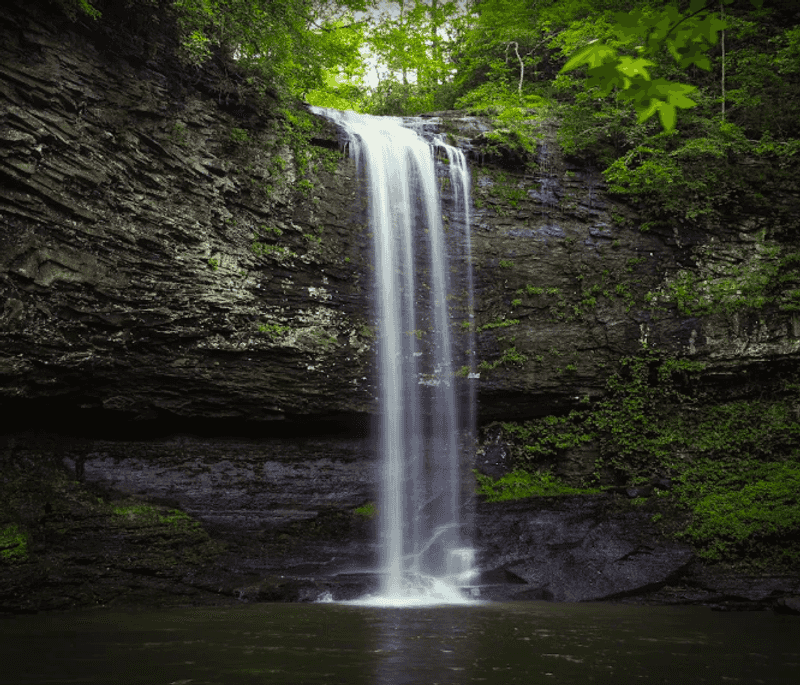 Cherokee Falls: The First Waterfall Stop Cherokee Falls: The First Waterfall Stop