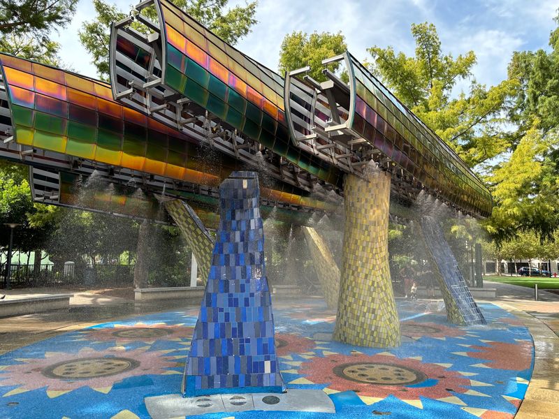 Children's Garden, Carousel, and Splash Pad for Families