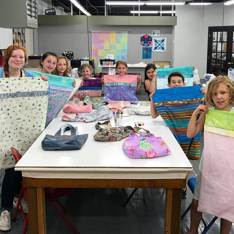 Classes Held in the Back of the Store