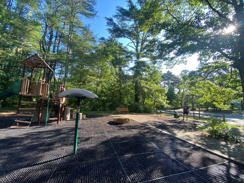 Clean Showers, Playgrounds, and Camp Comforts