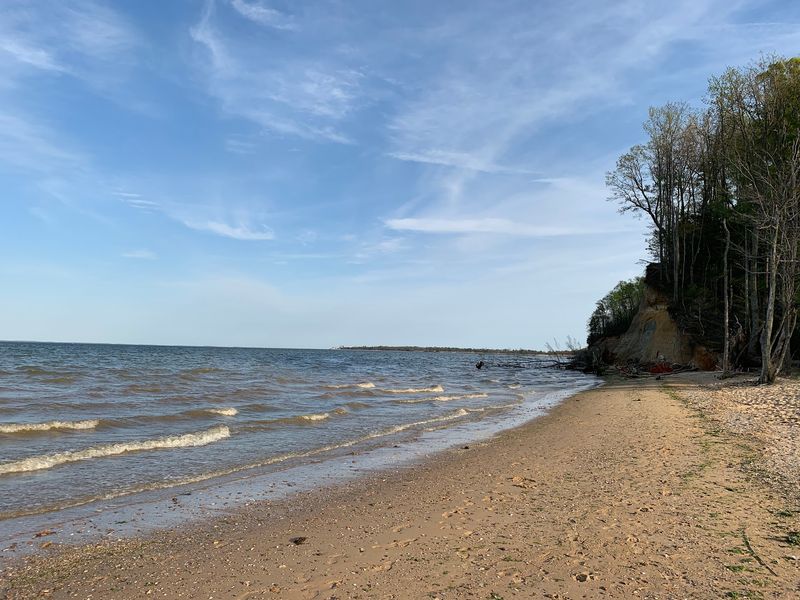 Clear, Gentle Water Off the Bay