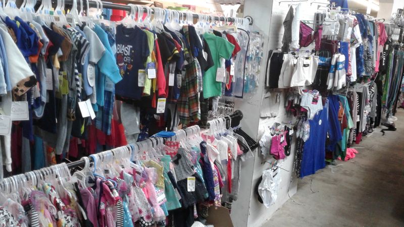 Clothing and Apparel Mixed Into the Merchandise Clothing and Apparel Mixed Into the Merchandise