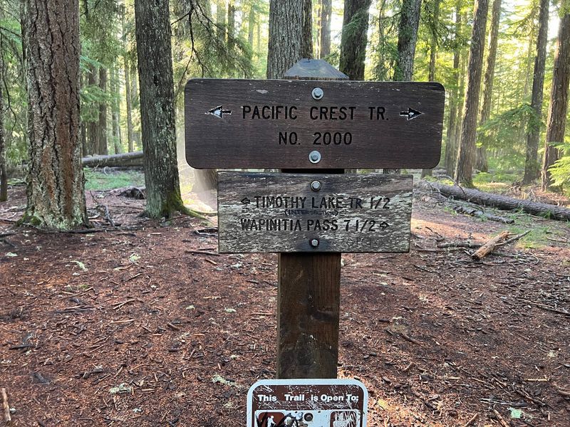 Connecting to the Pacific Crest Trail Connecting to the Pacific Crest Trail