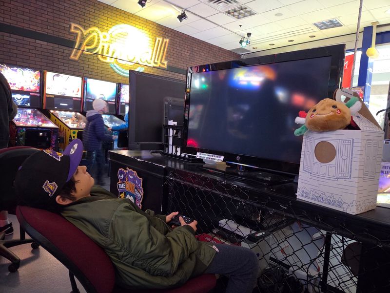 Console Gaming Stations Mixed Into the Floor Console Gaming Stations Mixed Into the Floor