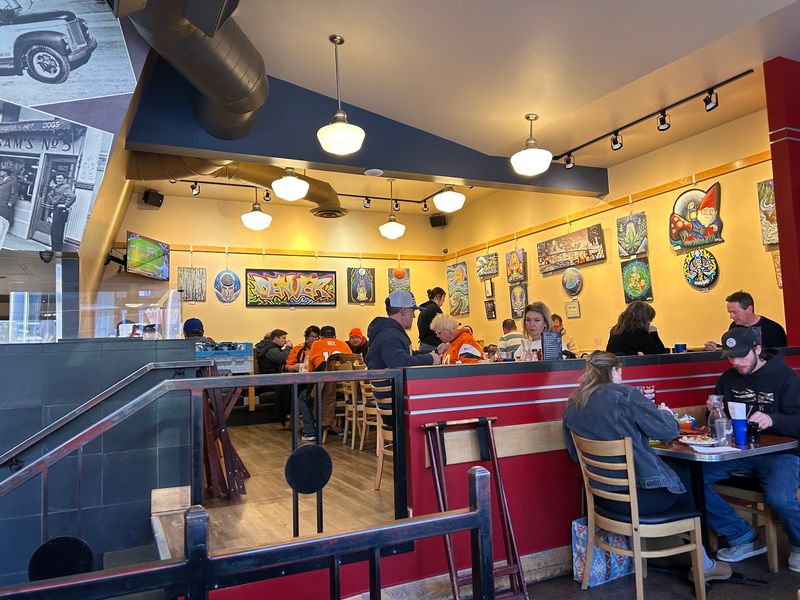 Counter Seating and That Old-School Diner Feel Counter Seating and That Old-School Diner Feel