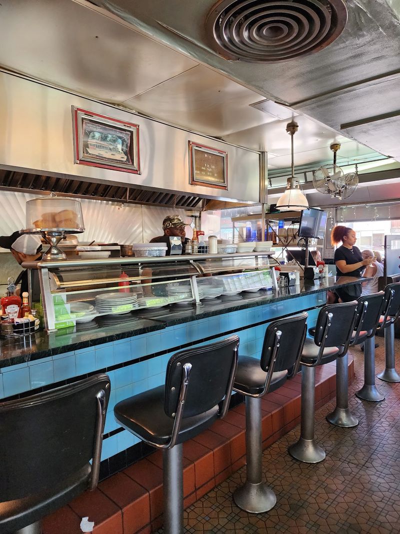 Counter Seats With a View of the Kitchen