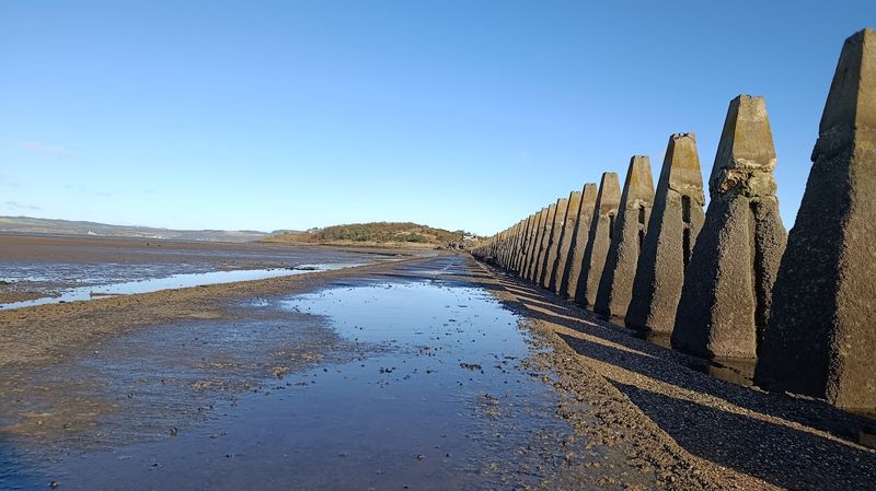 Cramond Island, Edinburgh, Scotland Cramond Island, Edinburgh, Scotland