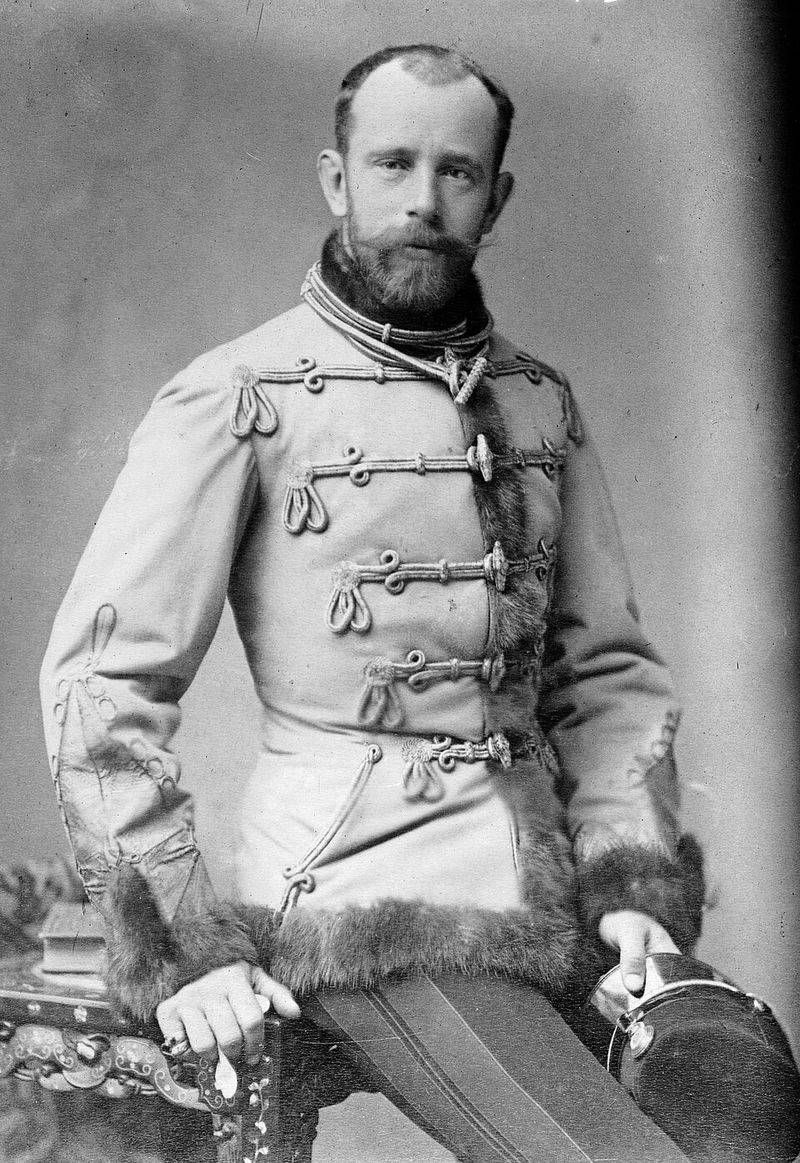 Crown Prince Rudolf of Austria, 1889 Crown Prince Rudolf of Austria, 1889