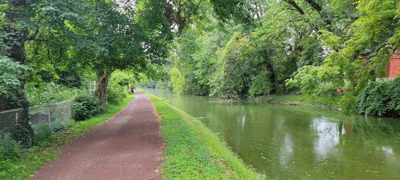 Delaware Canal Towpath, New Hope, Pennsylvania Delaware Canal Towpath, New Hope, Pennsylvania