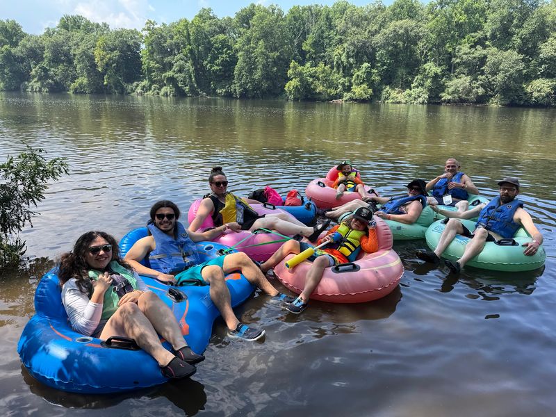 Delaware River Tubing, Frenchtown, New Jersey Delaware River Tubing, Frenchtown, New Jersey