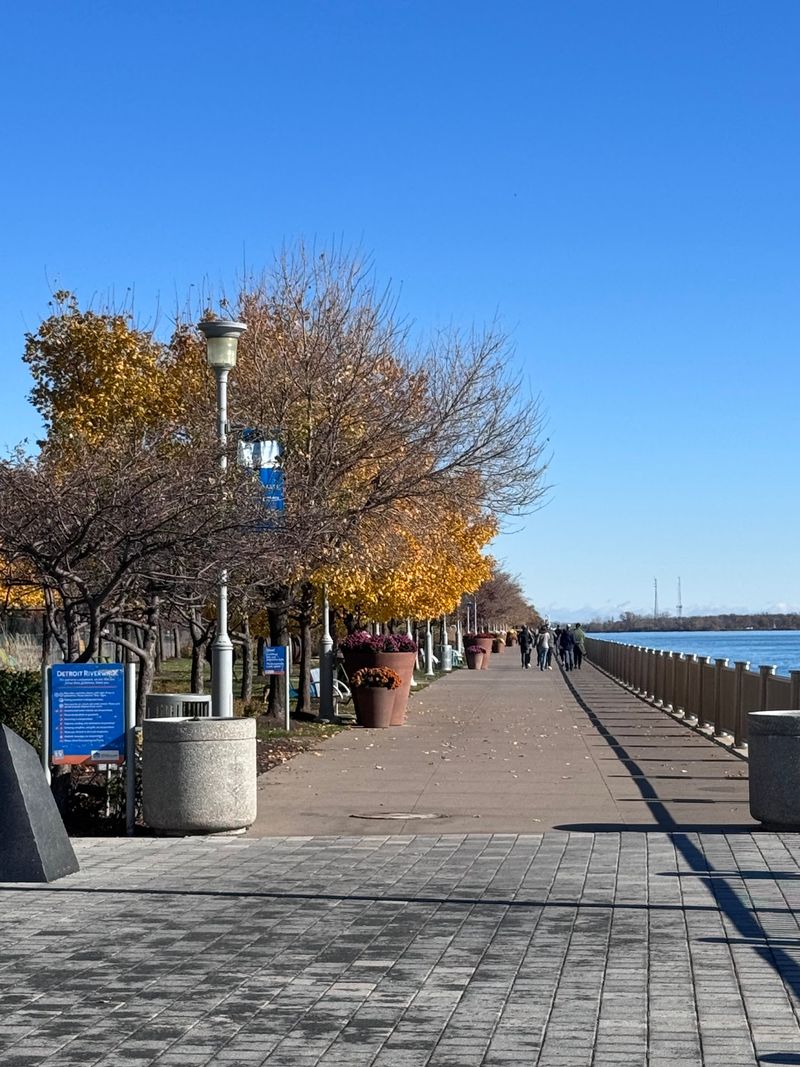 Detroit RiverWalk, Detroit, Michigan