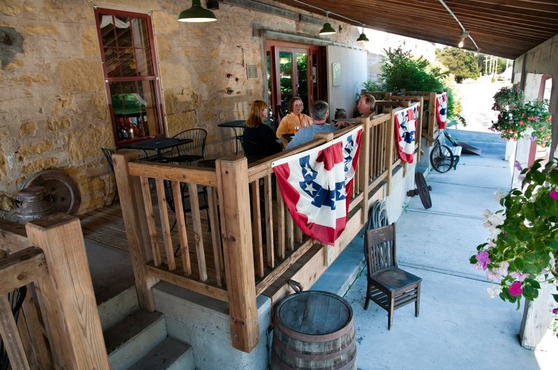 Dining Inside or Out on the Patio Dining Inside or Out on the Patio