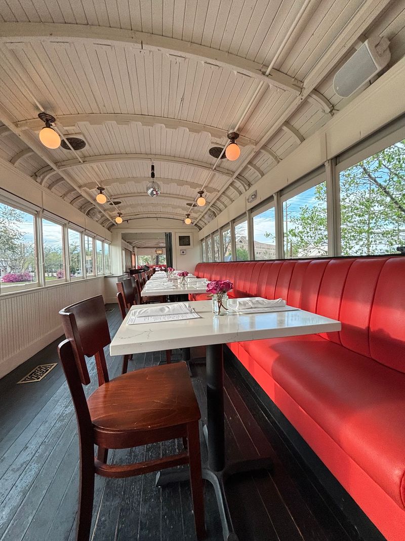 Eating Inside a Real Train Car Eating Inside a Real Train Car