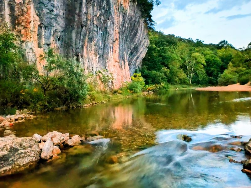 Echo Bluff State Park Campground, Eminence, Missouri