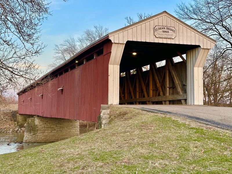 Eldean Covered Bridge - Miami County Eldean Covered Bridge - Miami County