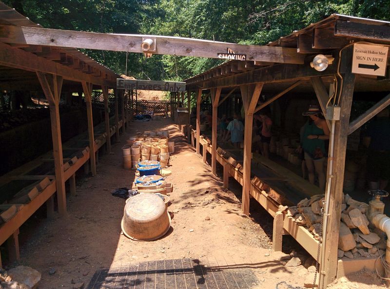 Emerald Hollow Mine, Hiddenite, North Carolina