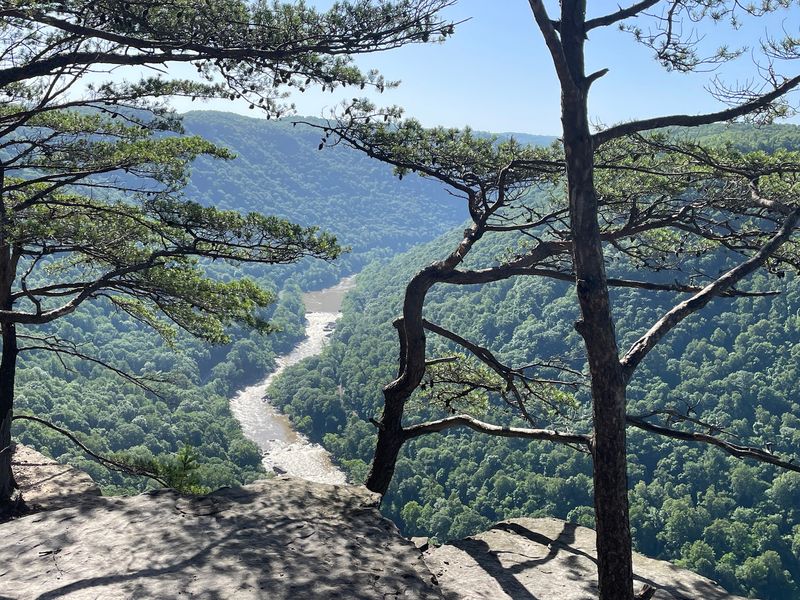 Endless Wall Trail, Lansing, West Virginia Endless Wall Trail, Lansing, West Virginia