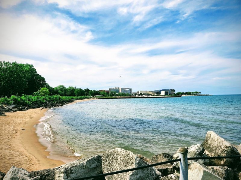 Evanston Dog Beach, Evanston Evanston Dog Beach, Evanston