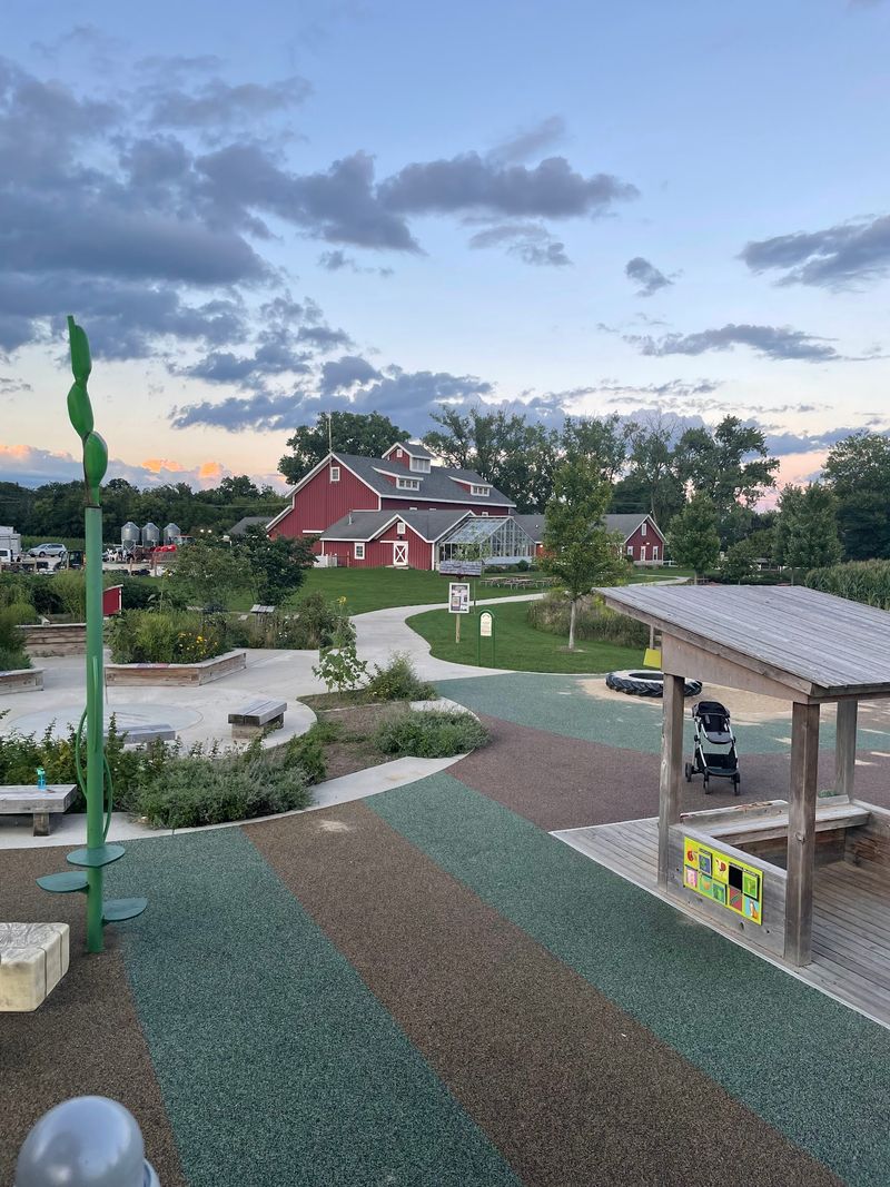 Farm-Themed Playground Keeps Little Ones Entertained