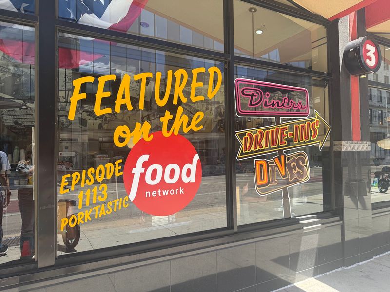 Featured on Diners, Drive-Ins and Dives Featured on Diners, Drive-Ins and Dives