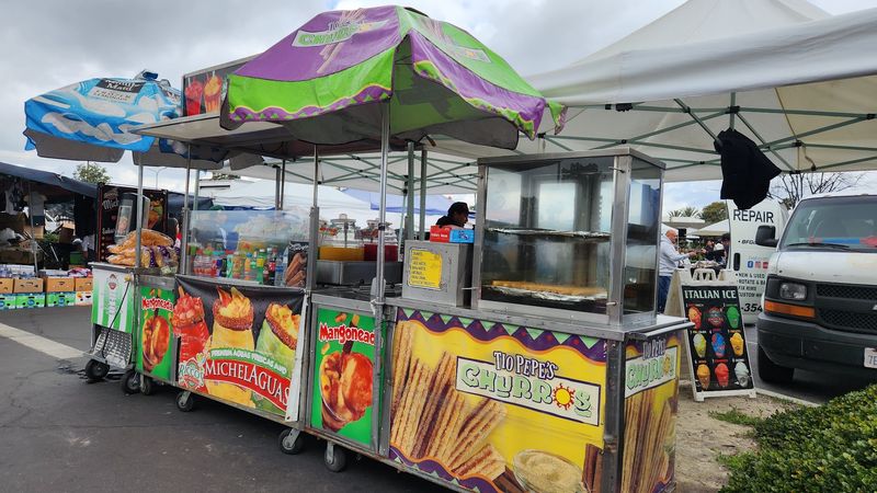 Food Trucks Parked Around Every Corner