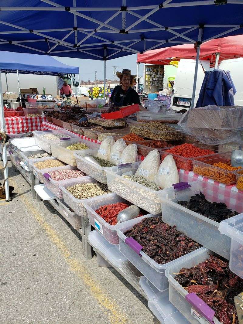 Food and Snacks at the Market Food and Snacks at the Market