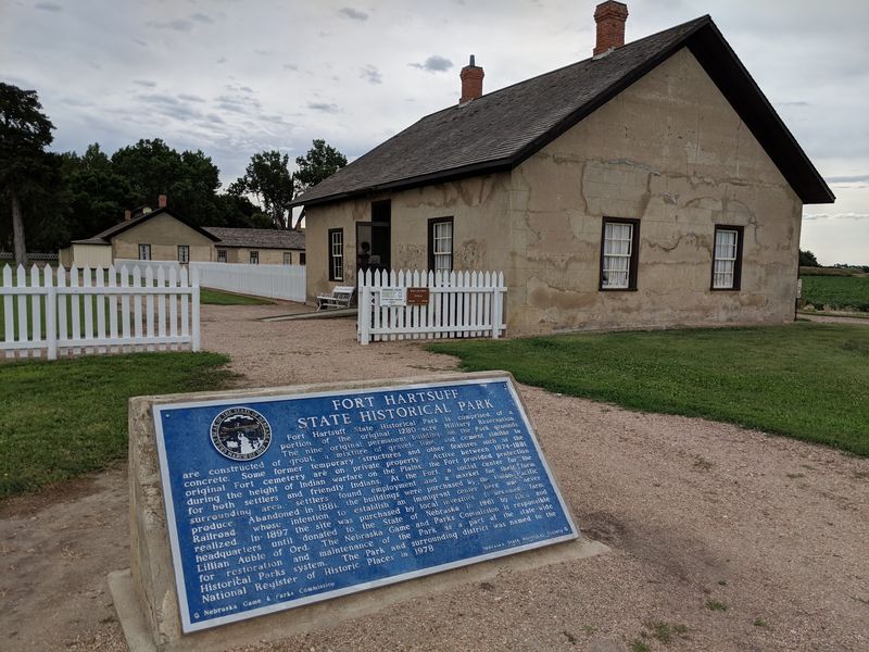 Fort Hartsuff State Historical Park, Elyria, Nebraska Fort Hartsuff State Historical Park, Elyria, Nebraska