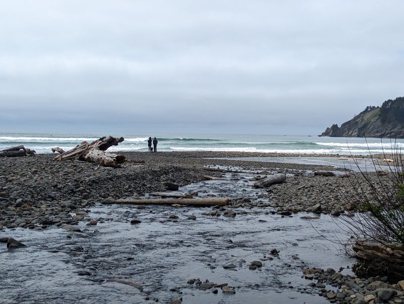Four Creeks Meeting the Ocean Four Creeks Meeting the Ocean