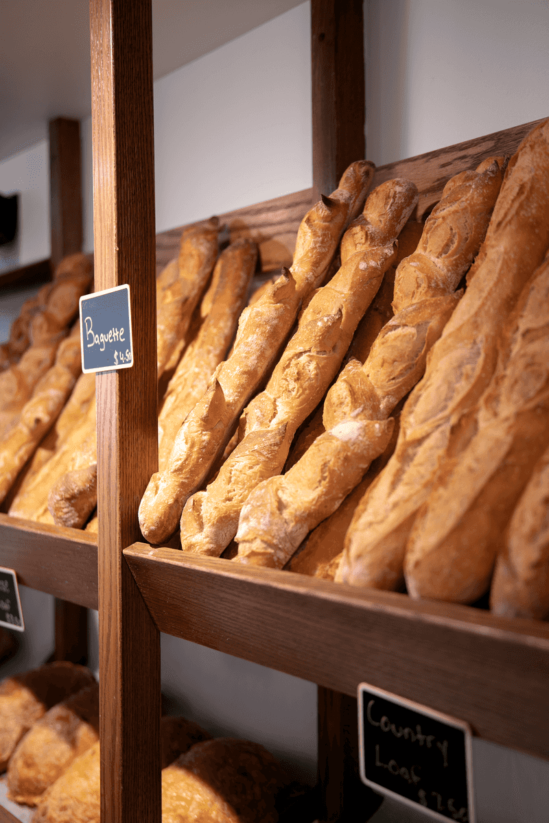 Fresh Bread Baked in Plain View Fresh Bread Baked in Plain View