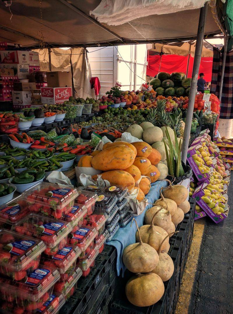 Fresh Produce Straight From the Booths