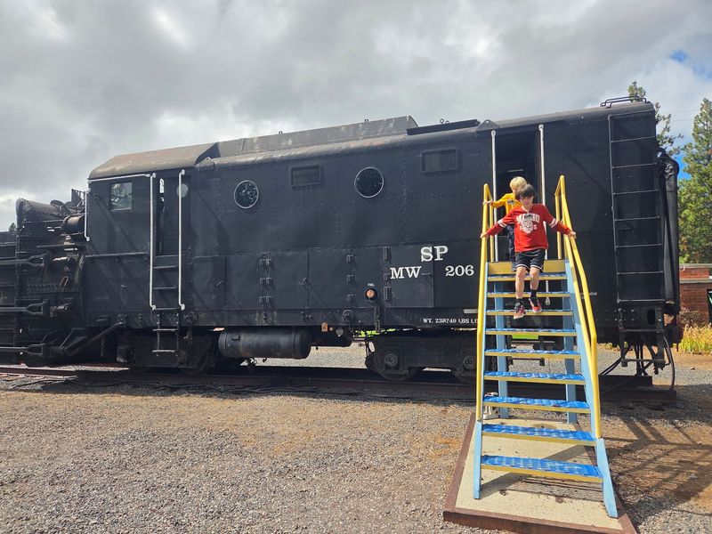 Full-Size Train Cars You Can Actually Climb Into